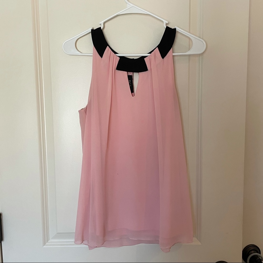 Bcx Juniors Pink Sleeveless Halter Top S